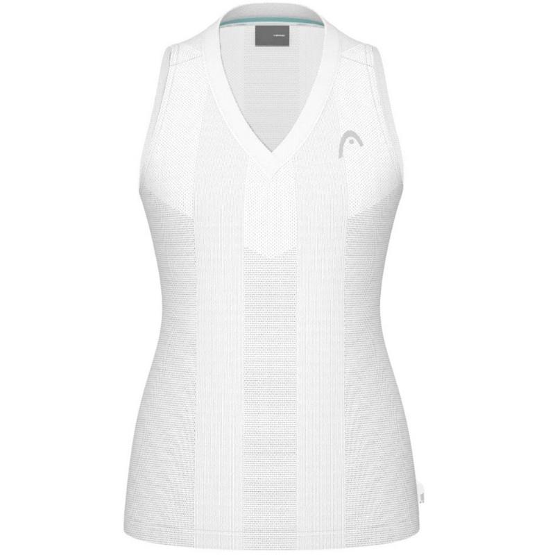 Camiseta Feminina Head Performance White Silver