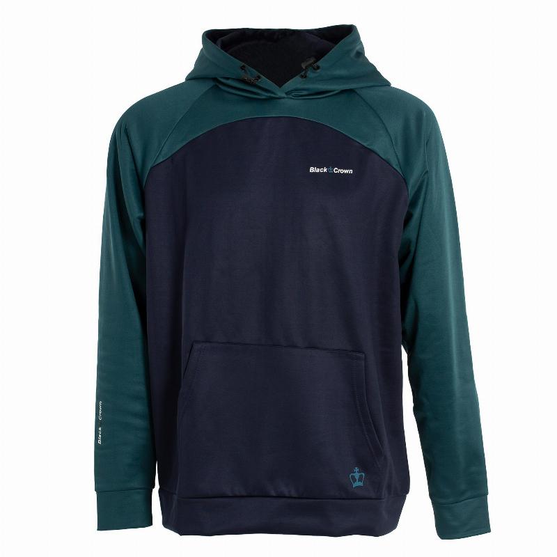 Schwarzes Crown Veracruz Marineblau-Grünes Sweatshirt