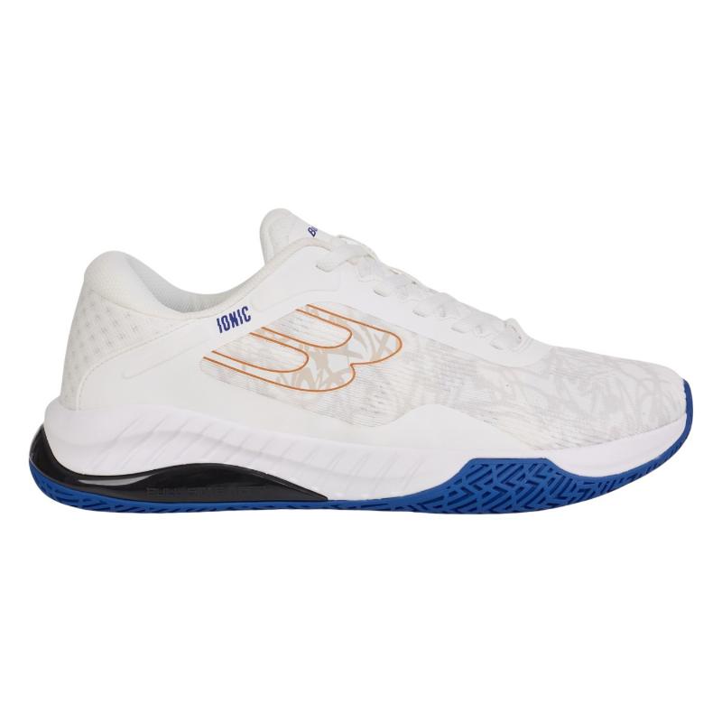 Baskets Bullpadel Ionic 25I Blanc Bleu Royal