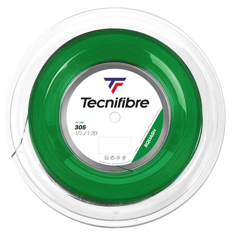 Bobina Cordaje Squash 200m Tecnifibre 305 1,20mm Verde