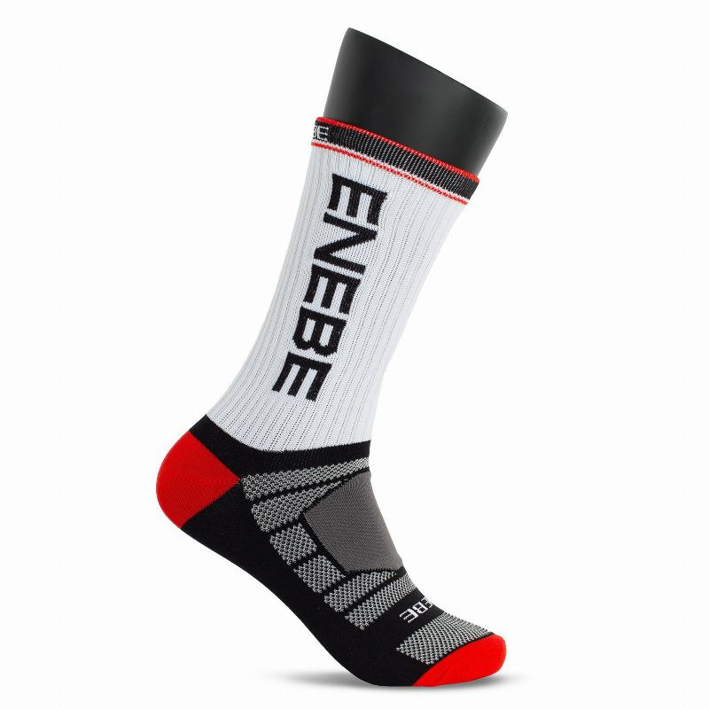 Calcetines Enebe Hexagon Blanco Negro 1 Par