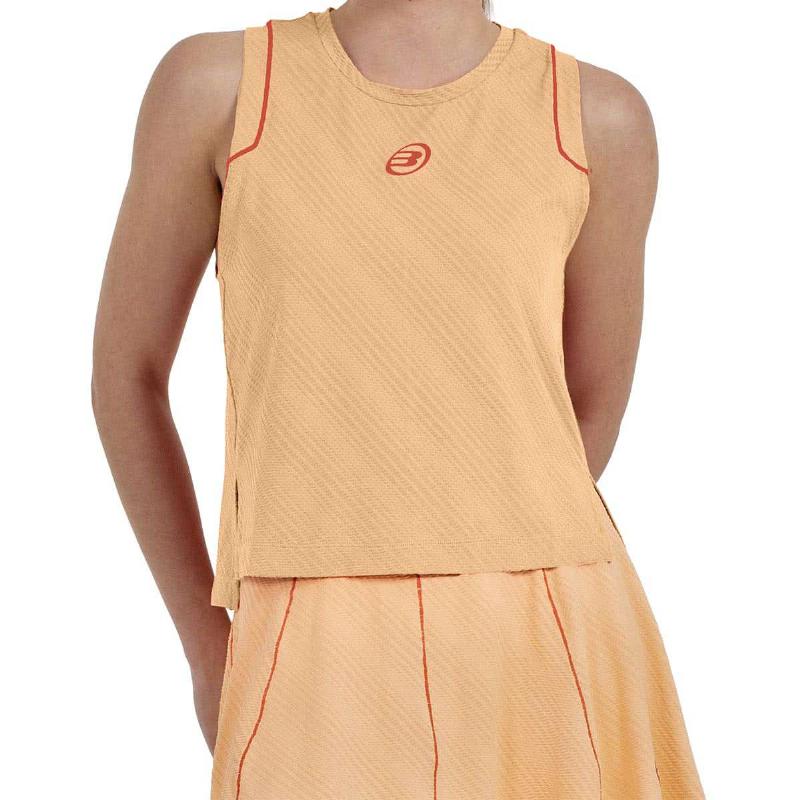 Camiseta Bullpadel Amalia Naranja Pastel