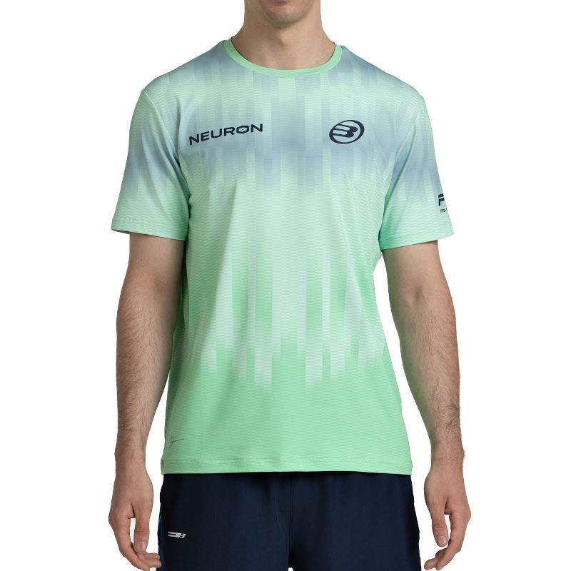 Camiseta Bullpadel Chingotto 26V Verde Acido
