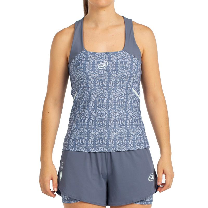 Camiseta Bullpadel Oilos Azul Lavado