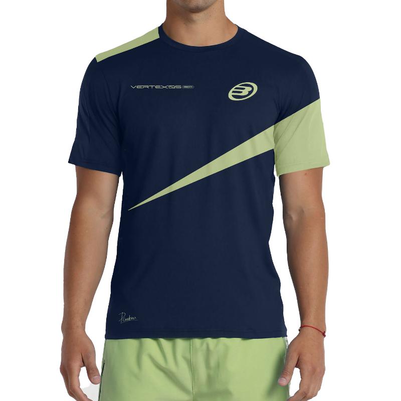 Camiseta Bullpadel Pablo Cardona 26V Oceano Profundo
