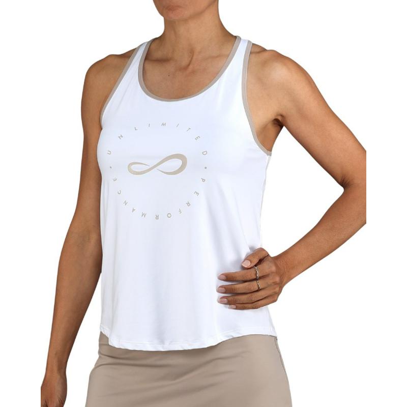 Camiseta Endless Cercle Blanco Delave