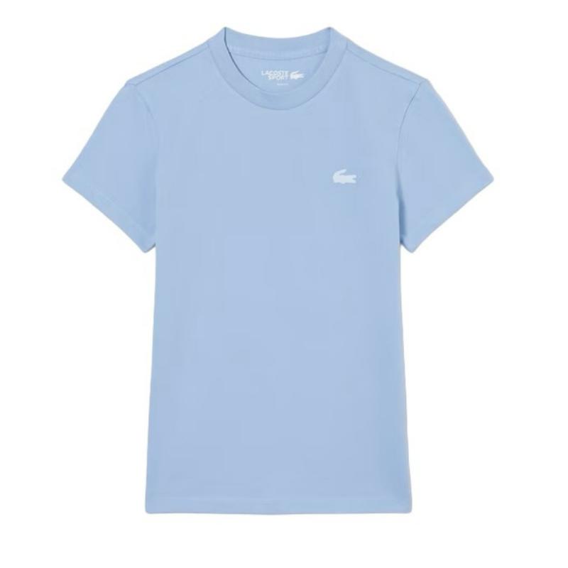 Camiseta Lacoste Sport Azul Claro Mujer