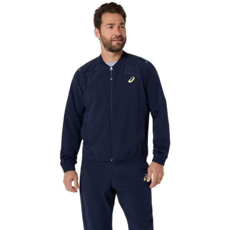 Chaqueta Asics Match Azul Oscuro Medianoche