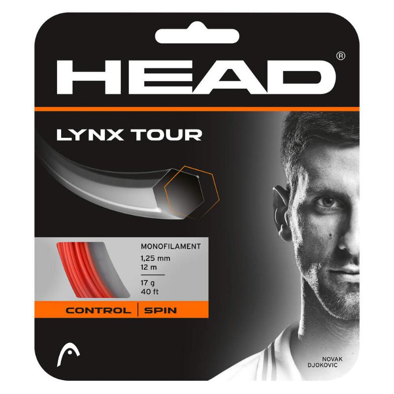 Cordaje 12m Head Lynx Tour 1.30mm Naranja