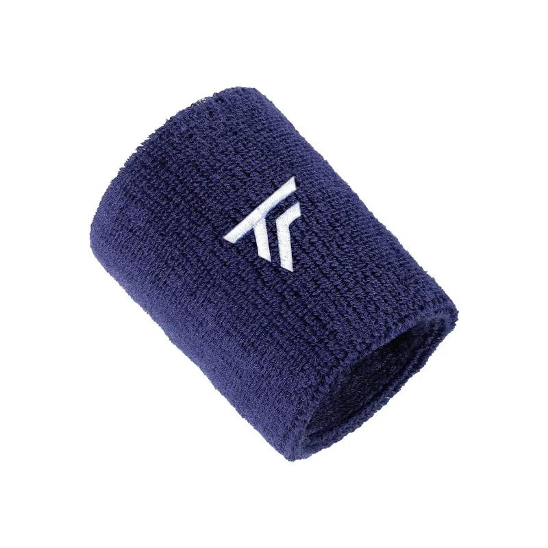 Muñequera Tecnifibre XL Azul Marino 1 Unidad
