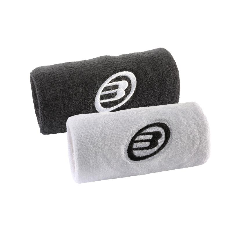 Muñequeras Bullpadel BPMU262 Negro Blanco