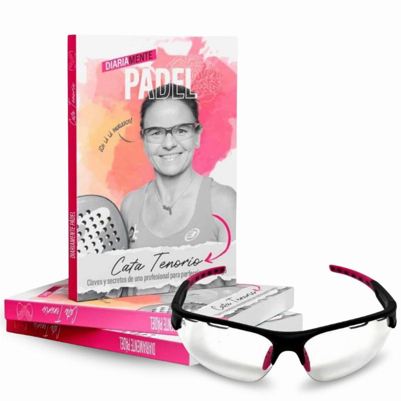 Pack Cata Tenorio Gafas Addictive Javea C10 + Libro Padel