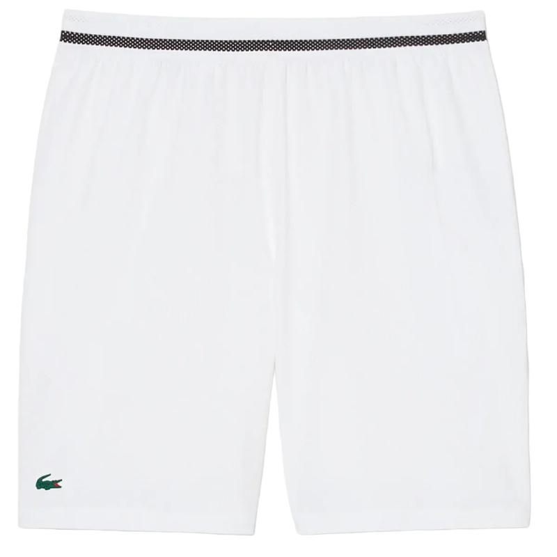 Short Lacoste Novak Djokovic Blanco Marron