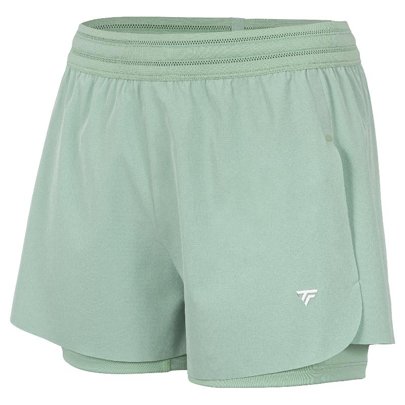 Short Tecnifibre Team Stretch Verde Mujer