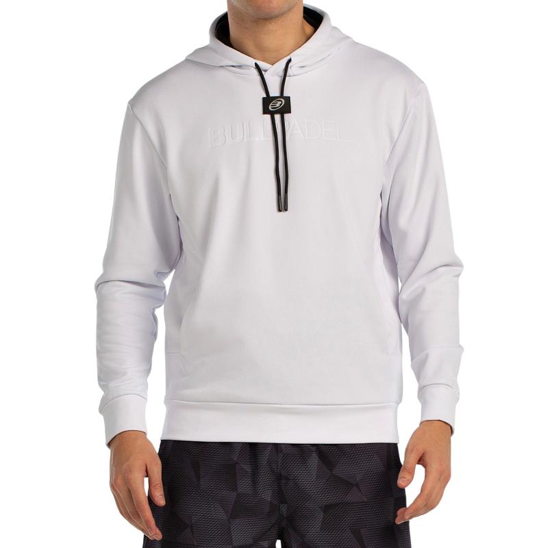 Sudadera Bullpadel Binee Blanco