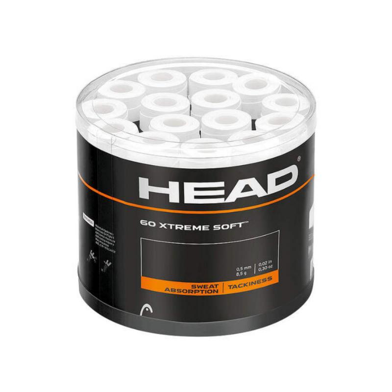 Tambor Head Xtreme Soft Blanco 60 Overgrips