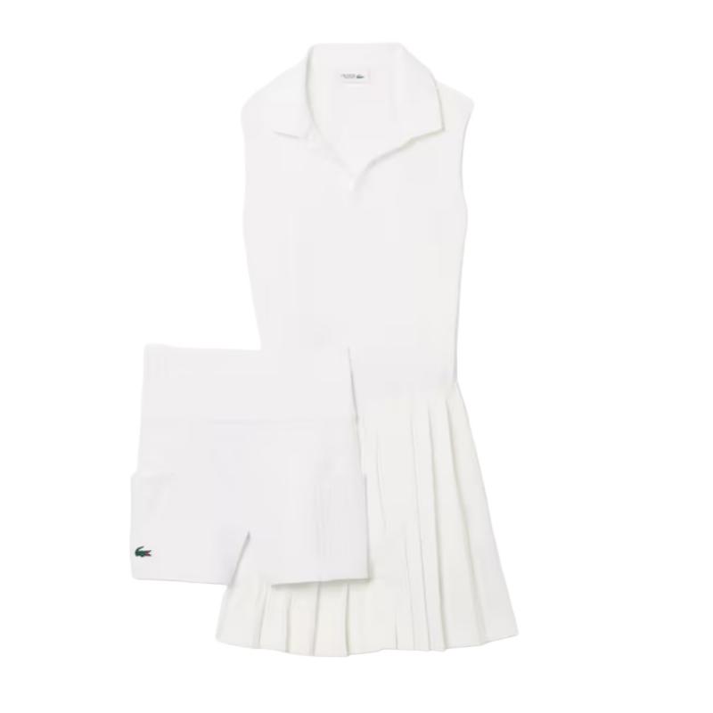 Vestido Lacoste Heritage Ultra Dry Blanco