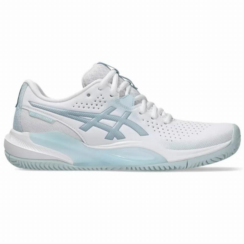 Zapatillas Asics Gel Challenger 15 Clay Blanco Azul Mujer