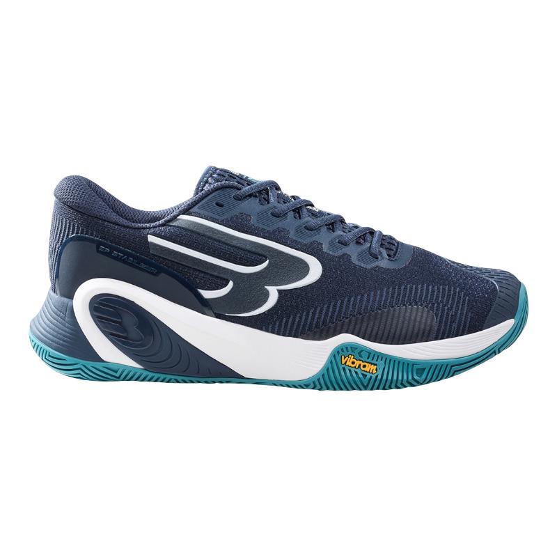 Zapatillas Bullpadel Hack Vibram 26V Azul Marino
