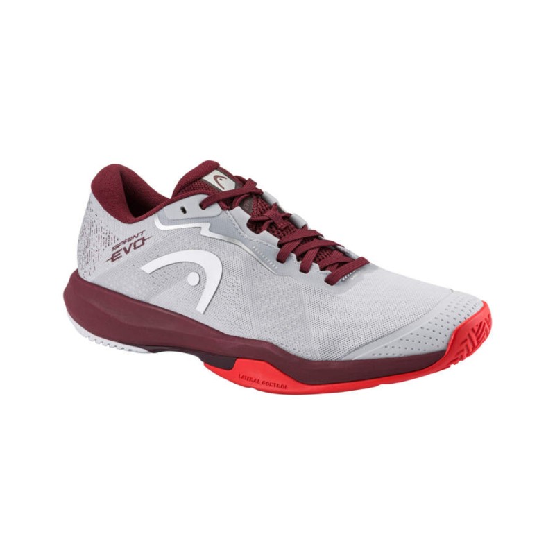 Zapatillas Head Sprint Evo 4.0 Gris Burdeos