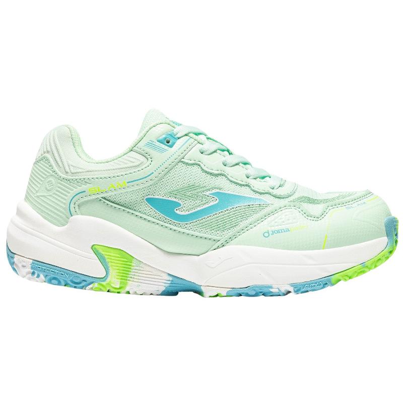 Zapatillas de Padel Joma Slam 2624 Turquesa Junior