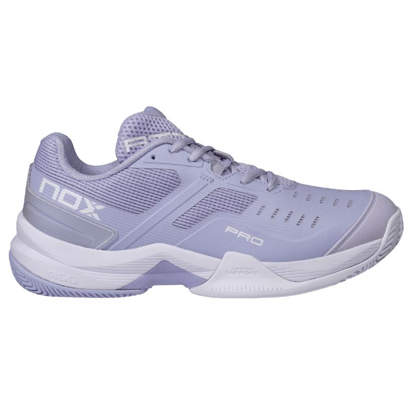 Zapatillas Nox AT10 Pro Purpura Blanco Mujer