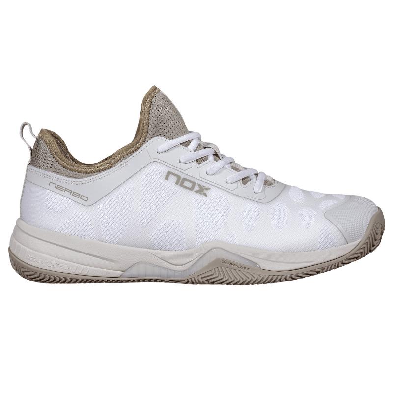 Zapatillas de Padel Nox Nerbo Blanco Gris Verdoso