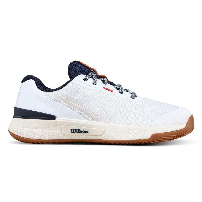 Zapatillas de Padel Wilson Intrigue Pro Clay Blanco Azul Oscuro Mujer