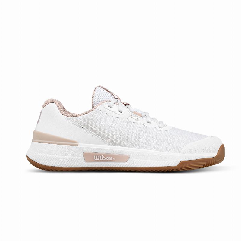 Zapatillas Wilson Intrigue Pro Clay Blanco Rosa Mujer
